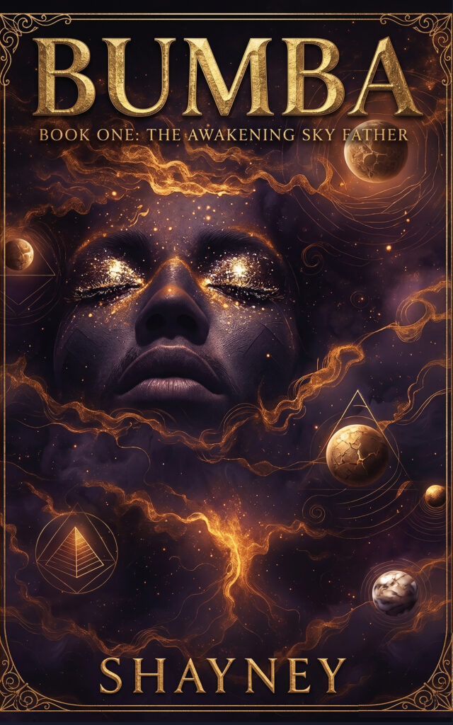 Shane Ann Connell | Shayney Studios | [Bumba cover] [African Creation Myths] | narrative engineering | Absolute Order of God
