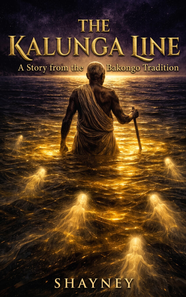 Shane Ann Connell |Shayney Studios Kalunga line cover| African Creation Myths narrative engineering