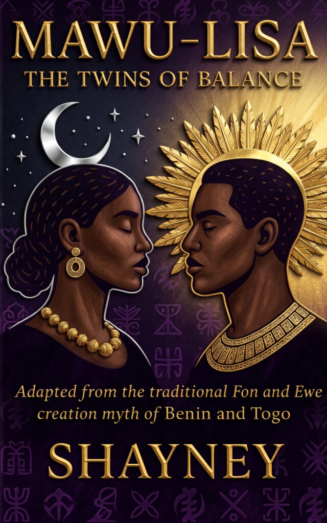 Shane Ann Connell | Shayney Studios | [Mawu lisa cover] [African Creation Myths] | narrative engineering | Absolute Order of God