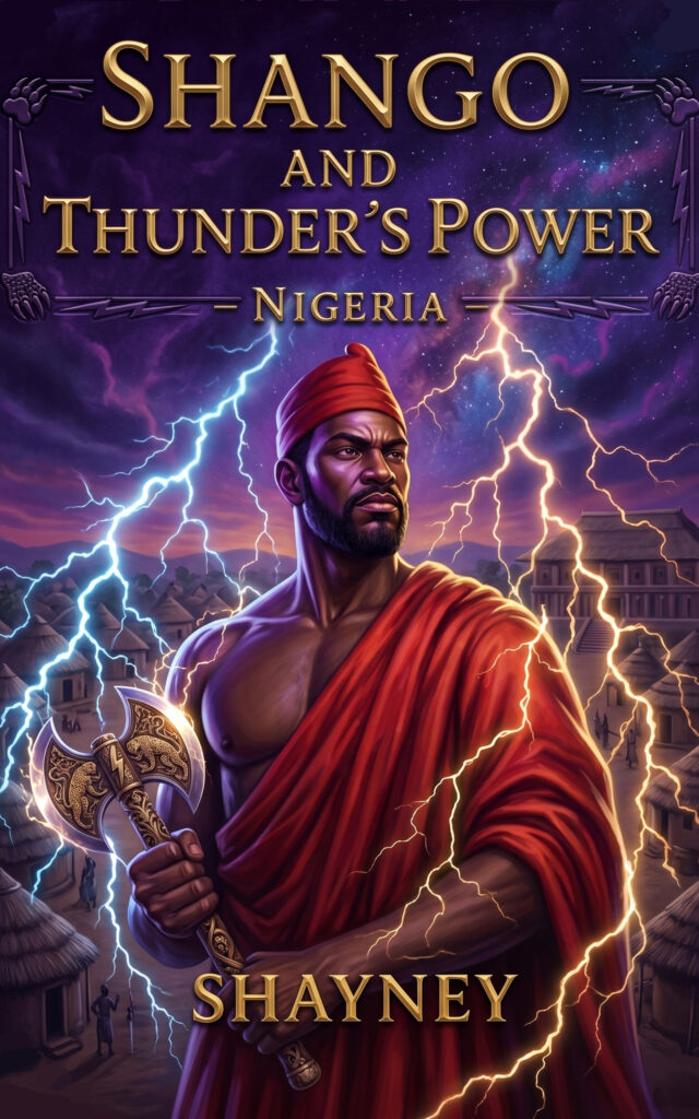 Shane Ann Connell | Shayney Studios | Shango Cover |African Creation Myth short story narrative engineering | Absolute Order of God